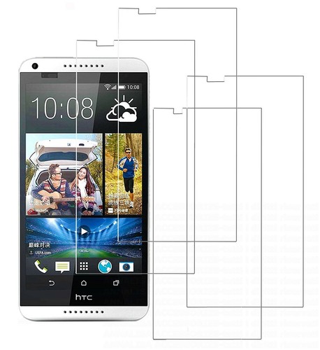 Pcs tempered glass for htc - [4,